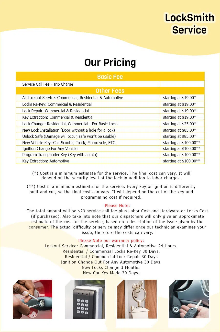 Security Locksmith Services Newtown, PA 215-254-6528